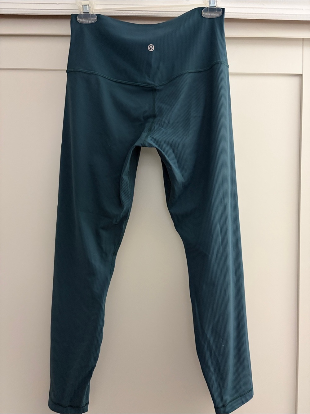 lululemon Align™ High-Rise Ribbed Leggings 25" - Green Jasper